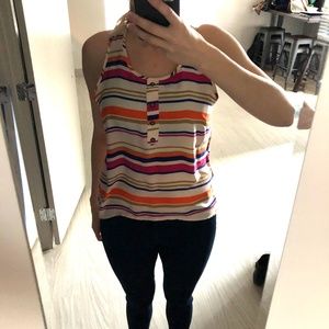 Sunny Days Hi Low Tank Blouse